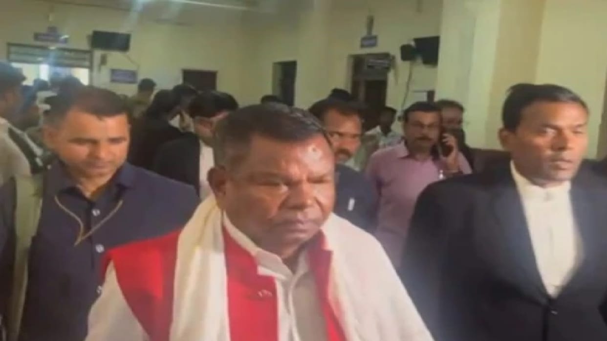 Former minister Kawasi Lakhma and 59 other accused appear before ED court in Rs 3,000 crore liquor scam case