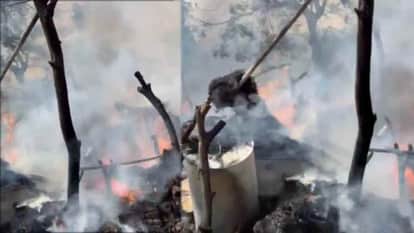 15 Huts Reduced to Ashes in Snake-Charmer Community Settlement in Dankaur