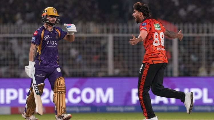 Kkr Vs Srh:जीत की पटरी पर लौटी हैदराबाद, 2012 के बाद पहली बार कोलकाता ...