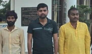 पुलिस की गिरफ्त में आरोपी