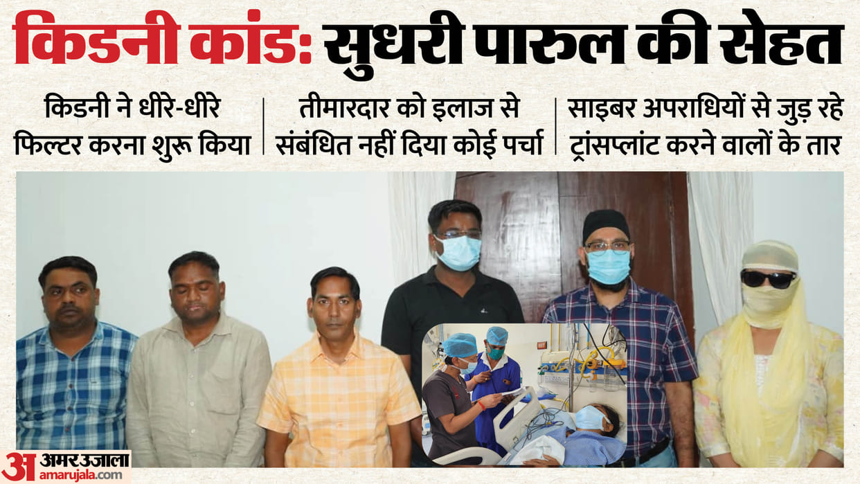 Kidney Racket Parul Health Improves Following treatment Hospital her kidneys gradually began to filter again