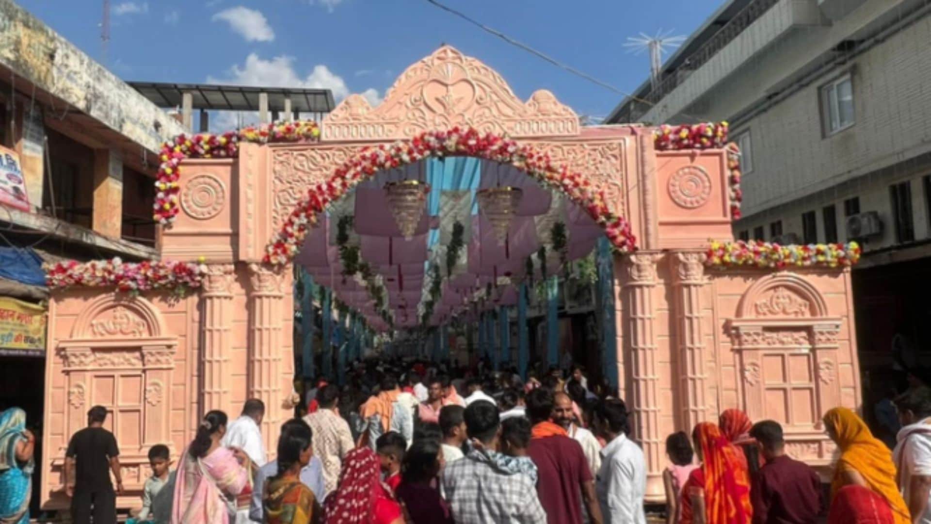 Grand event at Mehandipur Balaji on Hanuman Janmotsav Mahabhishek of Balaji with 1100 kg Panchamrit