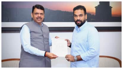 MCA President Ajinkya Naik meet Maharashtra CM Devendra Fadnavis over proposed 1-lakh capacity stadium in MMR