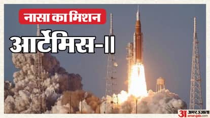 NASA Artemis-II Launch Update Hindi Humanity Biggest Moon Mission in 54 Years