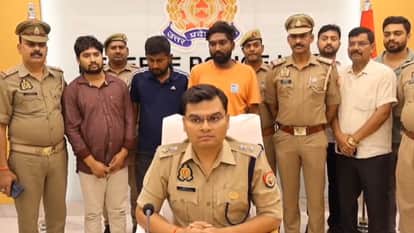 Robbery of Collection Agent Solved Five Arrested Including Former Student Union General Secretary in sonbhadra