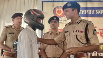 Indore News Traffic Police issues over 1 lakh helmet fines in first three months of 2026