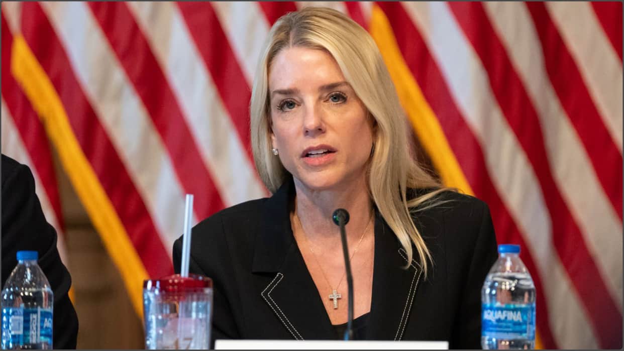 President Donald Trump says Pam Bondi is out as attorney general, Todd Blanche