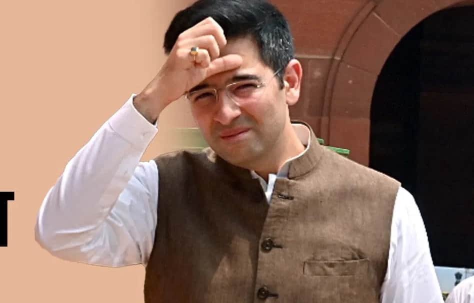 Raghav Chadha Education: London University and Chartered Accountancy Details