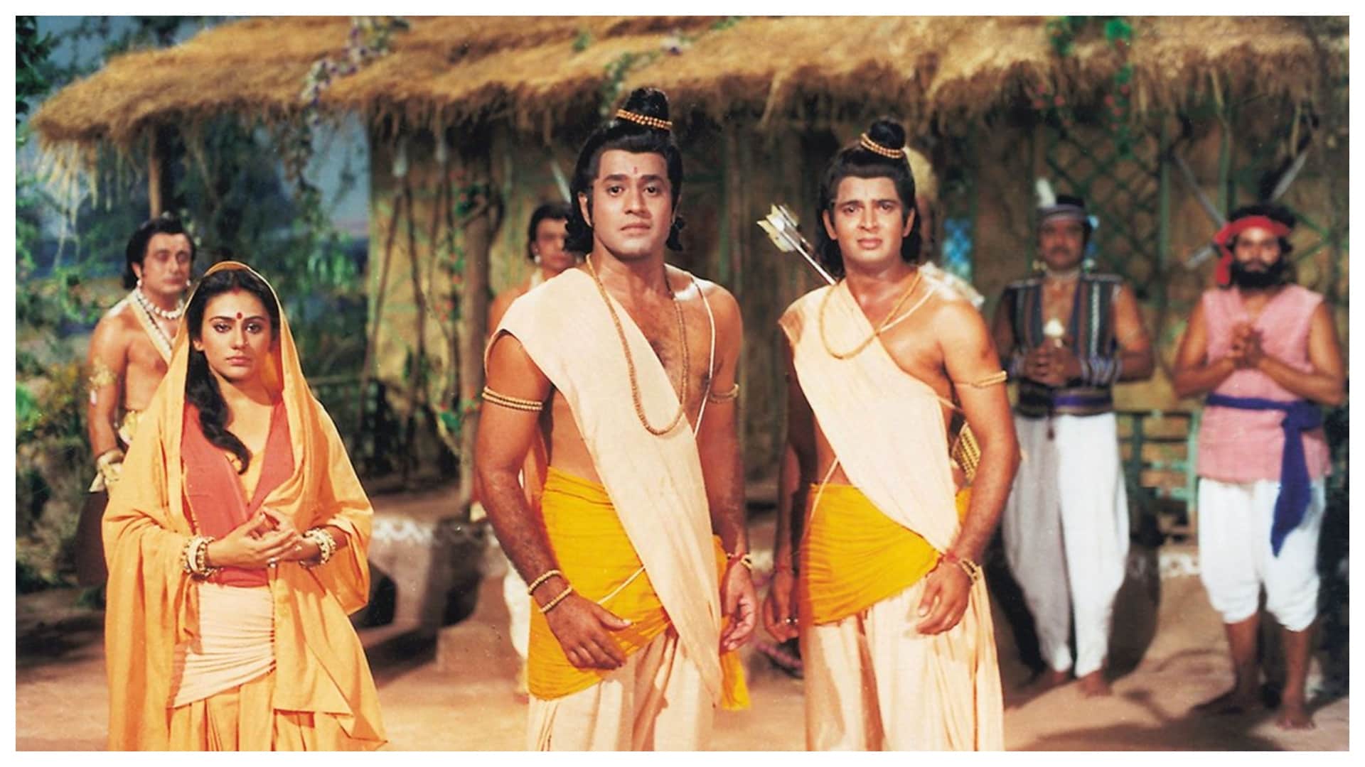 How many films serials have been made based on the Ramayana on Lord Rama hanuman ravana sita