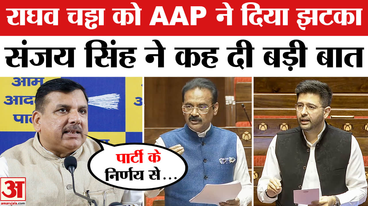 राघव चड्ढा पर संजय सिंह