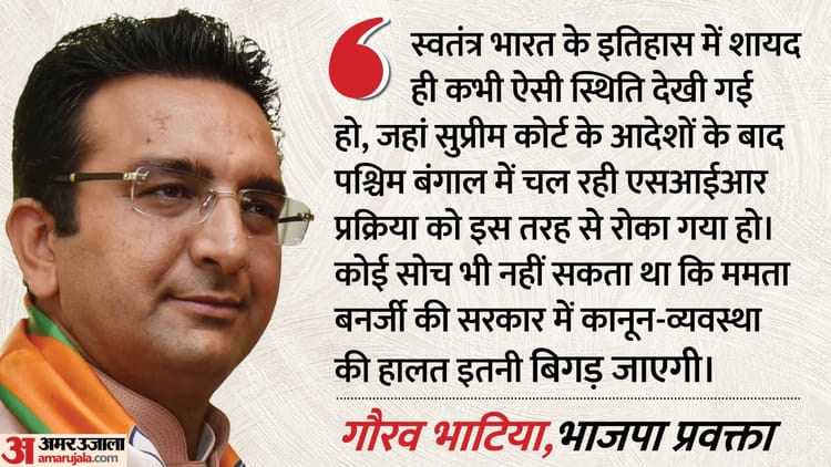 मालदा में बवाल पर BJP आक्रामक: सुप्रीम कोर्ट की फटकार के बाद ममता सरकार को घेरा, अराजकता फैलाने का लगाया आरोप