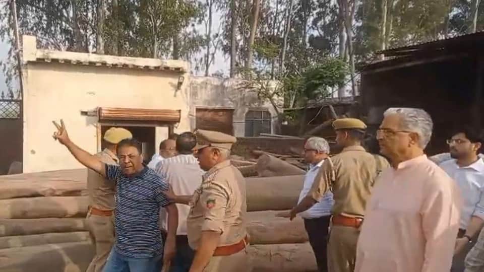 Saw machine case: SP leader said - action against Talib and his brothers is one-sided