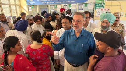 Hospital employee suspended who slapped female patient in Patiala