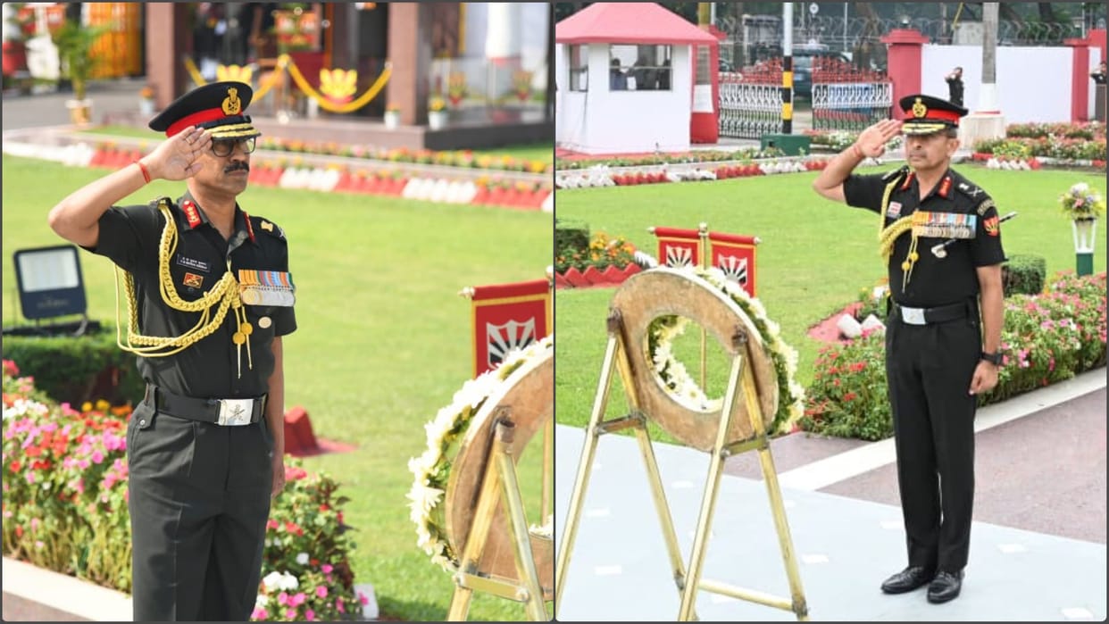 Change in Eastern Command: Lt. Gen. VMB Krishnan assumes command, Lt. Gen. Ram Chander Tiwari retires