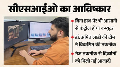 CSIR-CSIO Develops System to Control Computers with Eye Movement, Empowering Persons with Disabilities