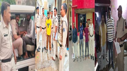 Effect of 'Operation Kaalchakra' in Raipur: Police arrested 14 warrantees, paraded 60 criminals