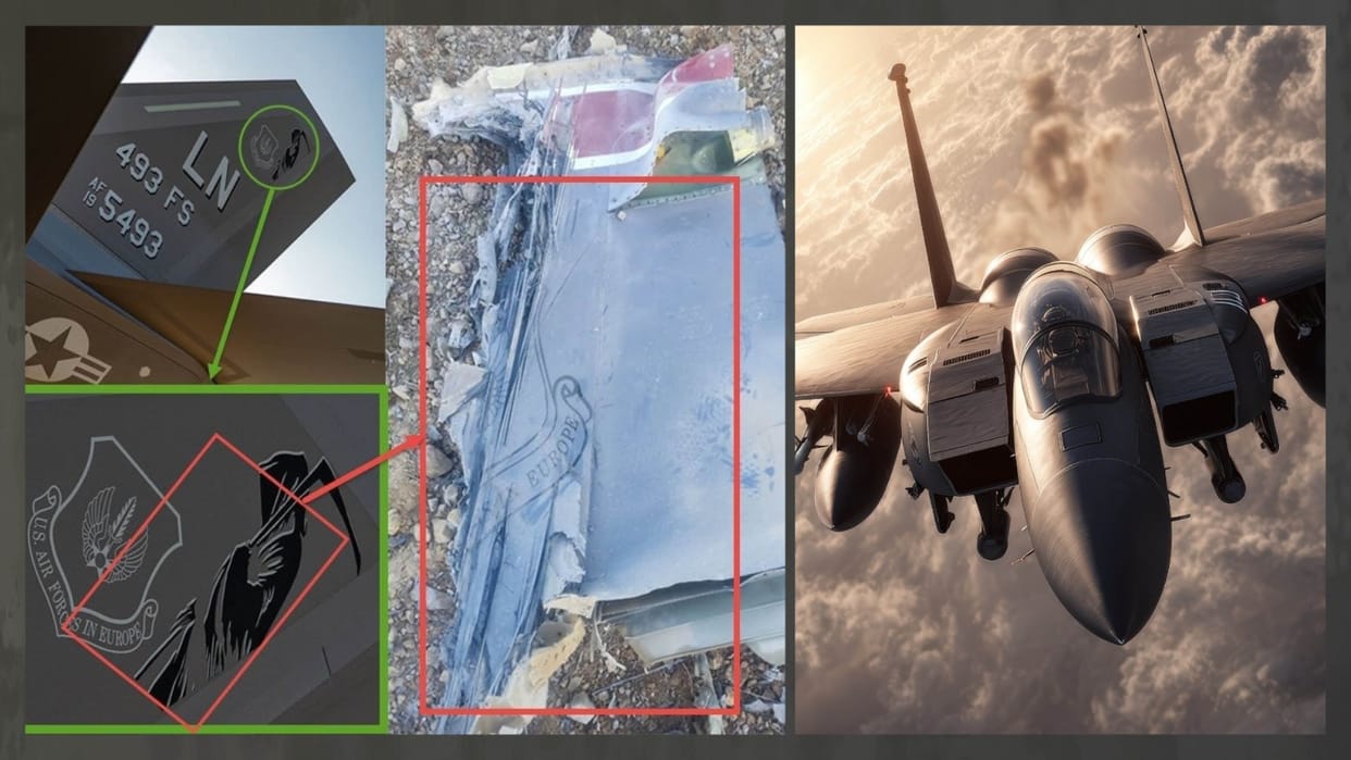 Irans Major Claim one more F15E Fighter Jet Shot Down Video of Wreckage Released US Responds Lies Spread
