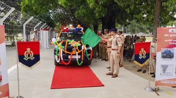 यूपी 112 के बेड़े में शामिल हुईं दो नई इनोवा