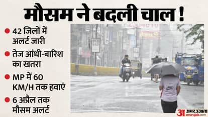 MP Weather Today: Rain in Several Districts Over the Past 24 Hours—Ranging from Light Drizzle to Heavy Showers