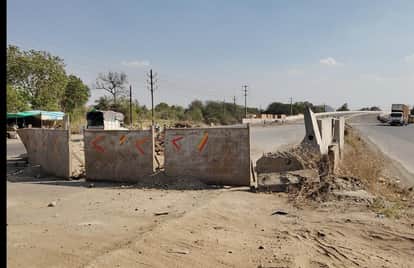 Indore: The Ralamandal bypass bridge, which was opened for traffic after a month and a half, was again closed