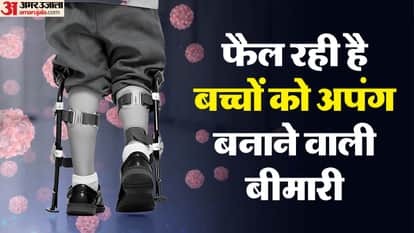 Falling vaccination rates causes risk of a major polio outbreak in the UK highest in a generation