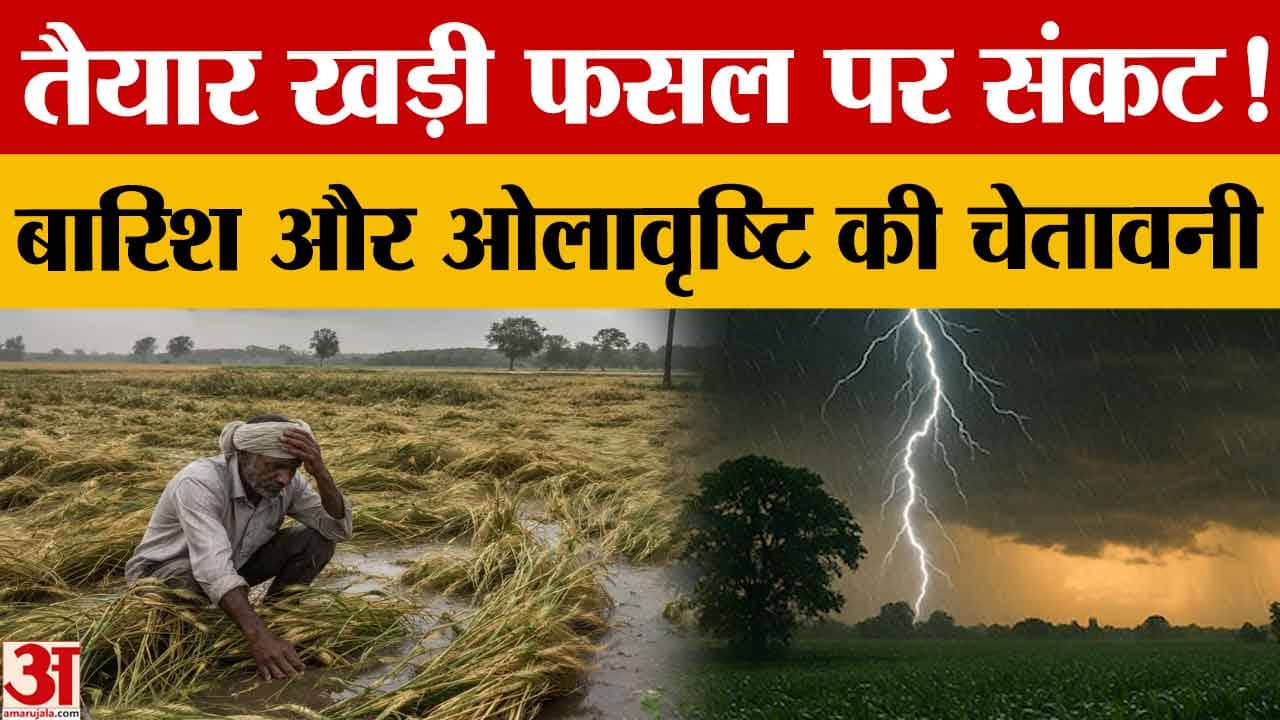 Punjab Weather: मौसम अलर्ट, 60 km/h हवाएं, बारिश-ओलावृष्टि के आसार, तापमान गिरेगा