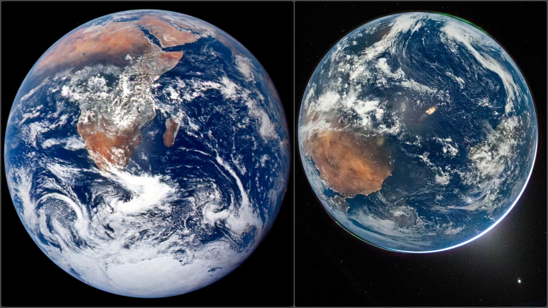 Artemis II's moon-bound astronauts capture Earth's brilliant blue beauty as they leave it behind