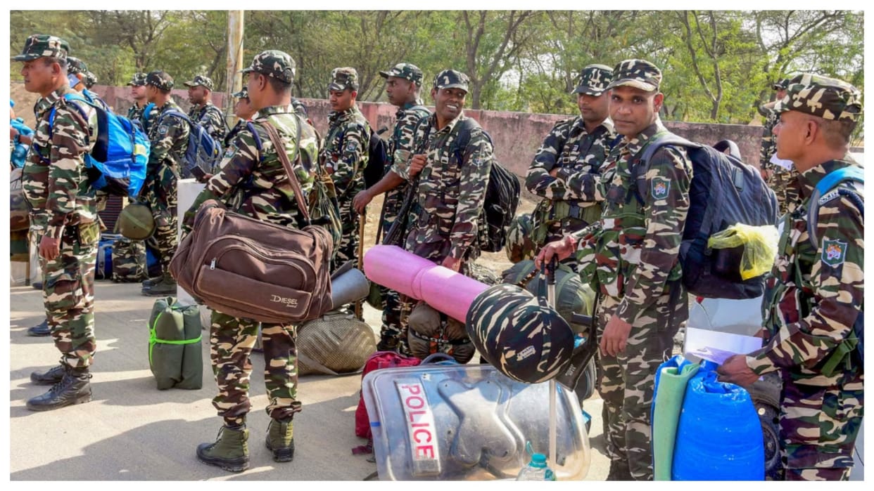 crpf soldiers leave cancel amid five states assembly elections