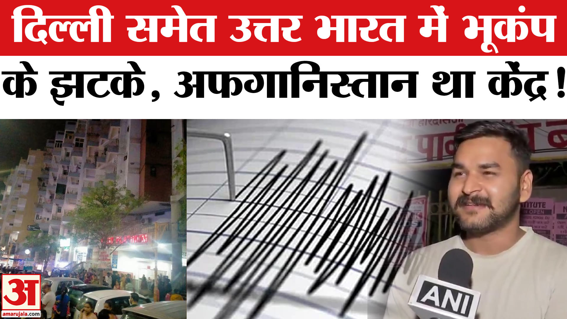 Earthquake In North India:दिल्ली समेत उत्तर भारत में महसूस हुए भूकंप के झटके,अफगानिस्तान था केंद्र!