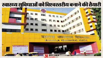 Indore News Minister Tulsiram Silawat discusses with Deputy CM Rajendra Shukla