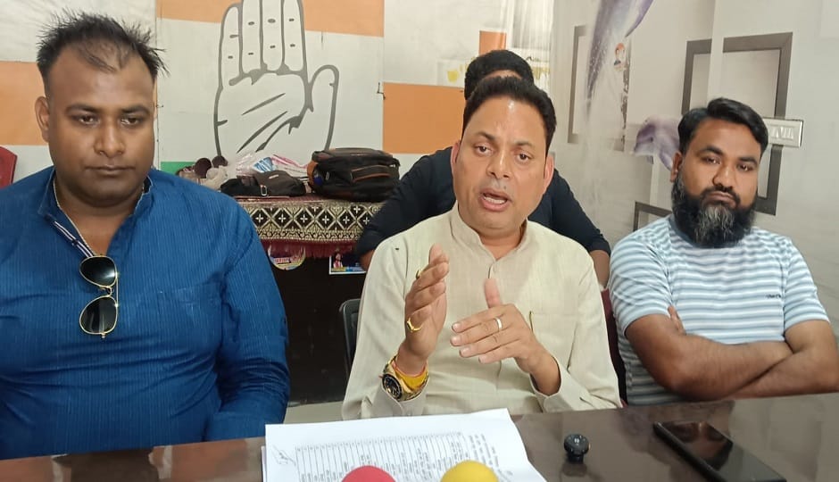 Deputy Leader of Opposition in Khatima raised questions on wheat procurement policy