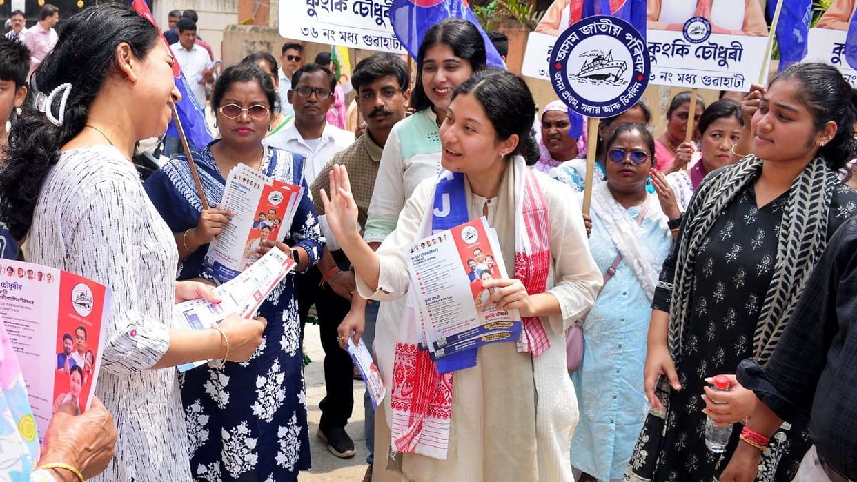 assam polls kunki chowdhury files police complaint over deepfake videos