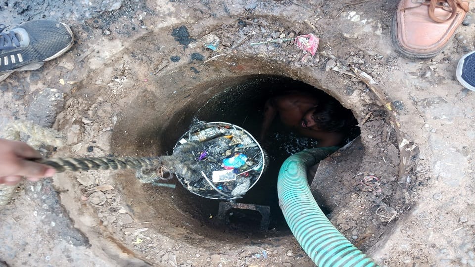 Safety equipment for sanitation workers