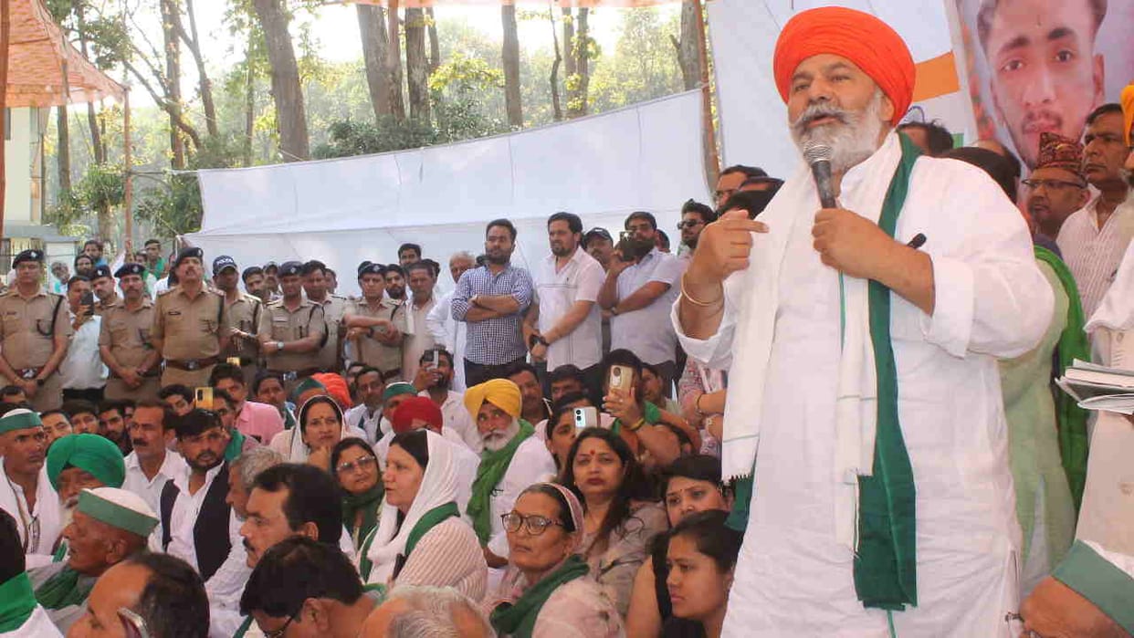 Rakesh Tikait Holds Mahapanchayat in Divyanshu Murder Case CM Dhami Says Concrete Action Will Be Taken