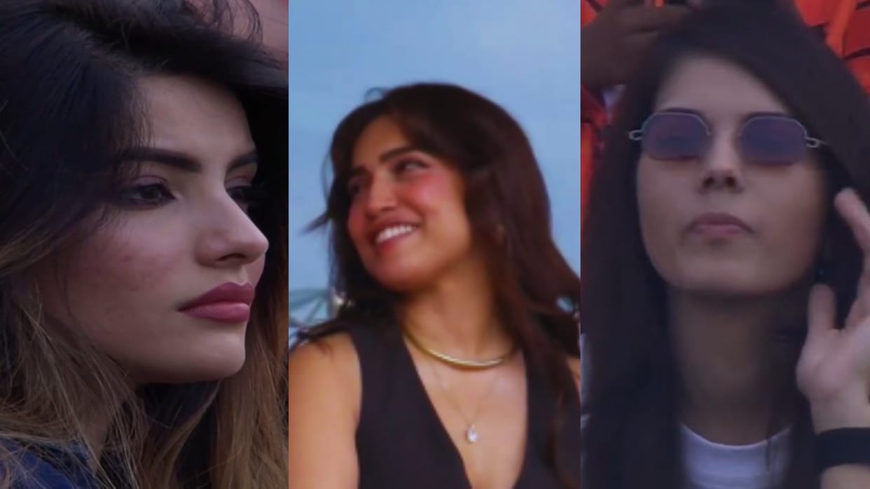 SRH vs LSG IPL 2026: Bhumi Pednekar Aditi Reaction Goes Viral Rajiv Gandhi Stadium IPL Match Today Photos