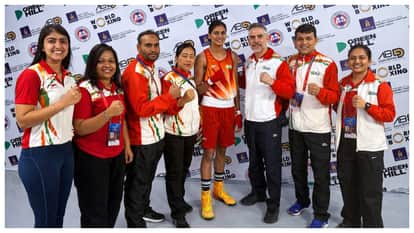 Indian women’s boxing contingent continued Meenakshi, Jaismine move to semifinal of Asian Boxing Championships