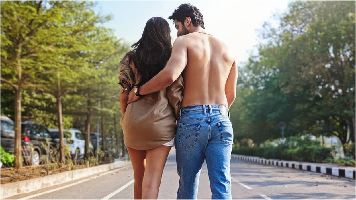Dharma Productions Release actor Lakshya and ananya panday Upcoming Romantic Movie New Poster