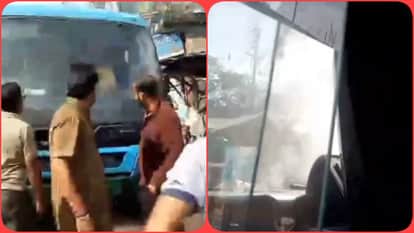 Himachal Fire Erupts in HRTC Bus Engine in Ladbharol Mandi Passengers Have Narrow Escape