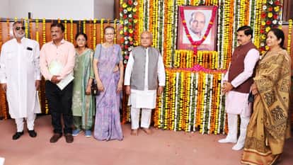 Tribute to former Speaker of Vidhan Sabha Yagyadutt Sharma: CM said – his life was dedicated to parliamentary