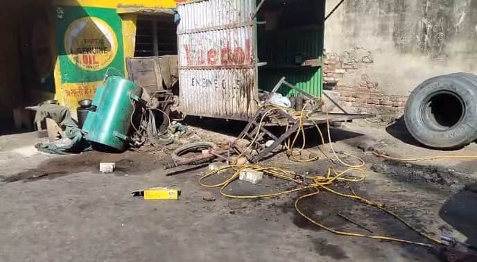 Mechanic killed in Firozabad after air tank explodes body blown to shreds