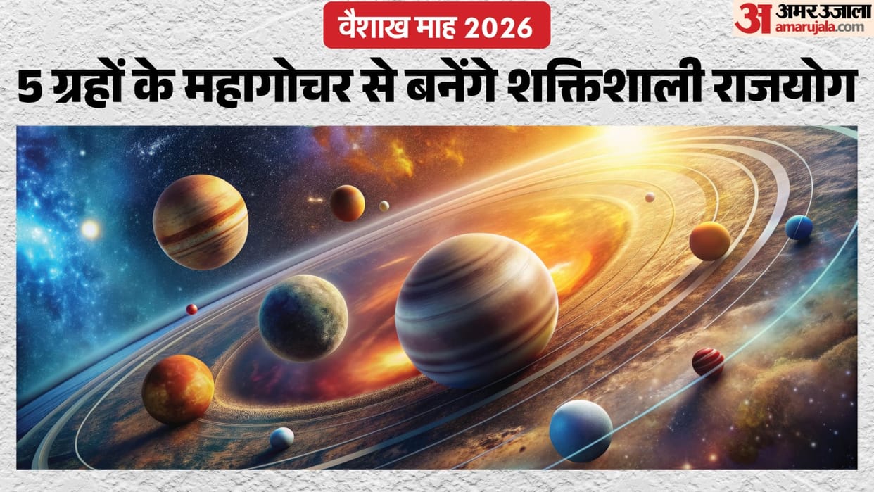 Auspicious Planetary Movements in Vaishakh 2026 Rajyog Formation Shani Uday Shukra Gochar Benefits for these R
