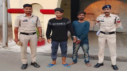 Thieves stole a bike from the hospital parking lot, police arrested two accused in Raipur