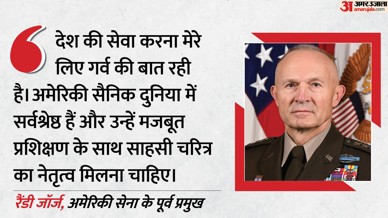 Ousted US Army Chief Randy George final message stresses leaders of character pete hegseth Iran Israel War