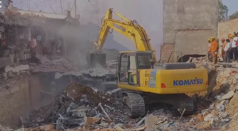 Anuppur Building Collapse Two dead, several injured, debris removal underway