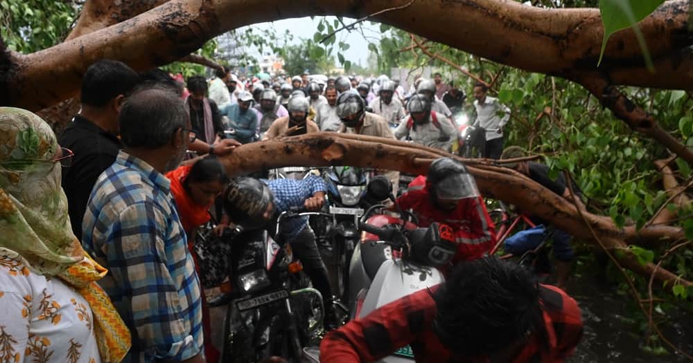 Kanpur Storm of Calamity Gusts of 60 kmh Unleashed Followed  Rain and Hail Four Dead Many Injured