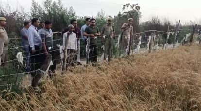 Kanpur DM Visits Fields Amidst Rain Inspects Crops in Devara Khurd and Issues Directives to Prepare Report