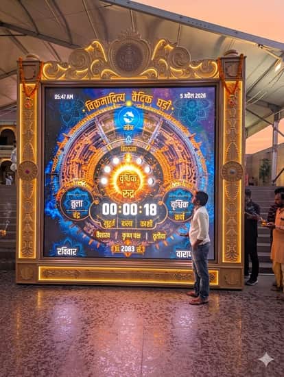 MP News: 'Vikramaditya Vedic Clock' installed in Kashi Vishwanath Temple, will give a boost to Indian chronolo