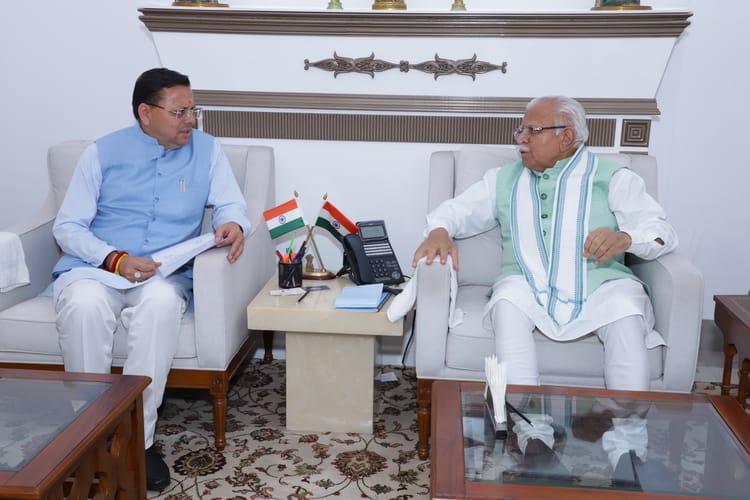 उत्तराखंड: केंद्रीय ऊर्जा मंत्री से मिले सीएम, हरिद्वार गंगा कॉरिडोर के लिए 325 करोड़ की सहायता का किया अनुरोध