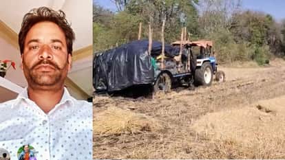 Lightning strikes a thresher, killing a young man from the same family and injuring four others