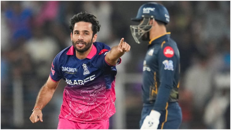 गुजरात पर भारी पड़े राजस्थान के रवि बिश्नोई: चार सफलता, पहला POTM अवॉर्ड और 200 विकेट का ऐतिहासिक आंकड़ा छुआ